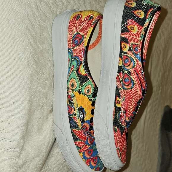 NEW Vans Sneakers Unisex Women Tennis Shoes Peacock Limited Edition Skateboard - Picture 2 of 8